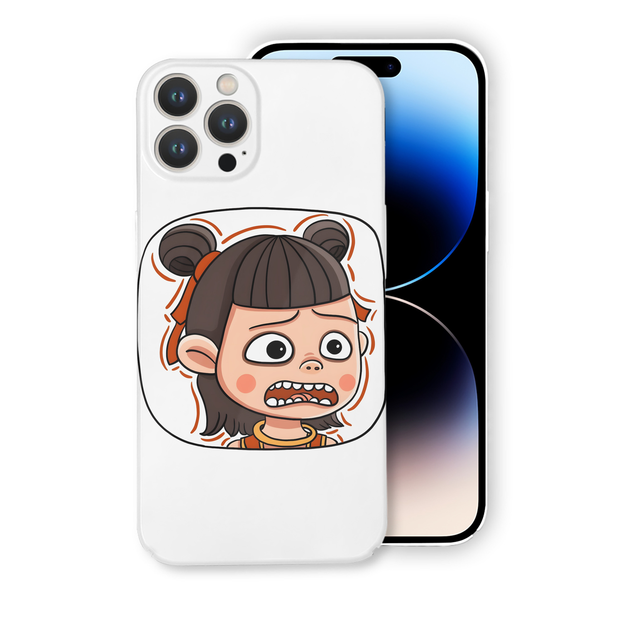 （画像用） Ne Zha 2 ナタ 魔童の大暴れ 【iPhone 14シリーズ対応】ハードケース